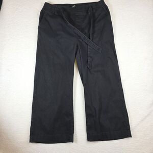 Levi's Signature Wide Leg Cropped Pullon Pants Size 14/32